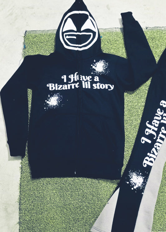 I have a bizarre lil story  [Sweatsuit]